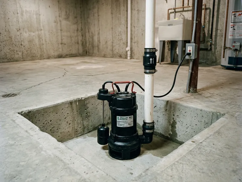 Sump Pump Installation Plumber in Wonewoc, WI